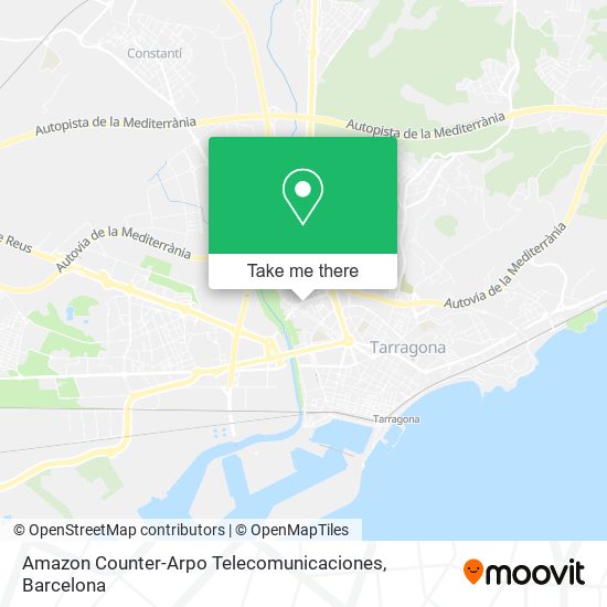 Amazon Counter-Arpo Telecomunicaciones map