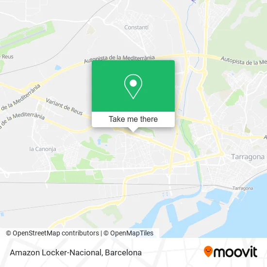 Amazon Locker-Nacional map