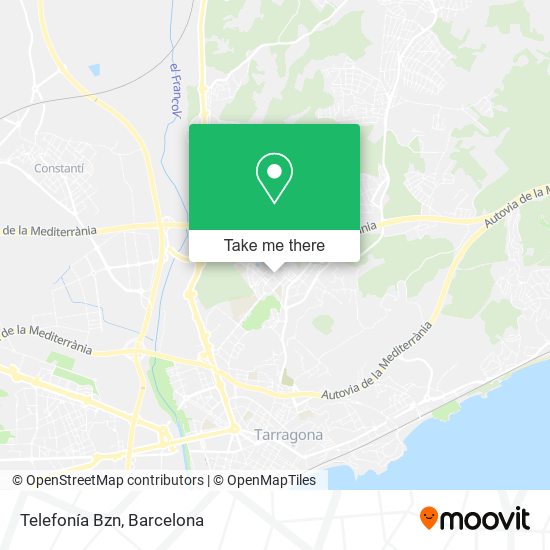 Telefonía Bzn map