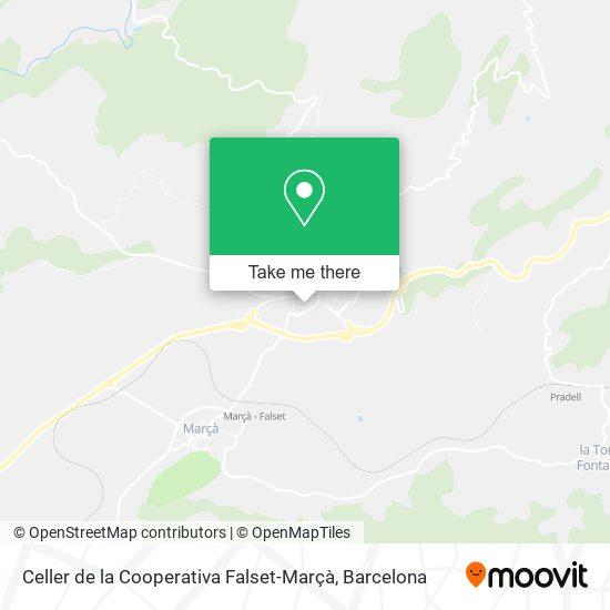Celler de la Cooperativa Falset-Marçà map