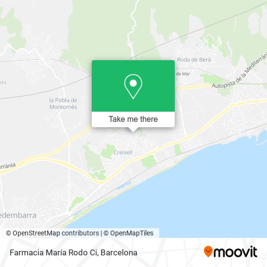 Farmacia María Rodo Ci map
