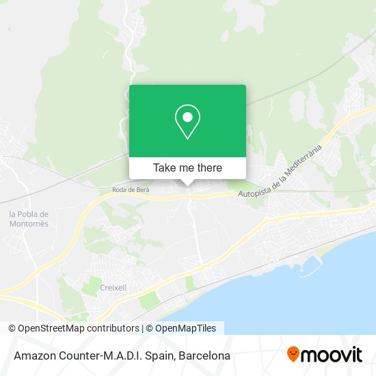 Amazon Counter-M.A.D.I. Spain map