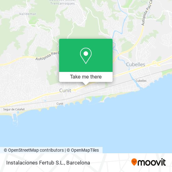 Instalaciones Fertub S.L. map