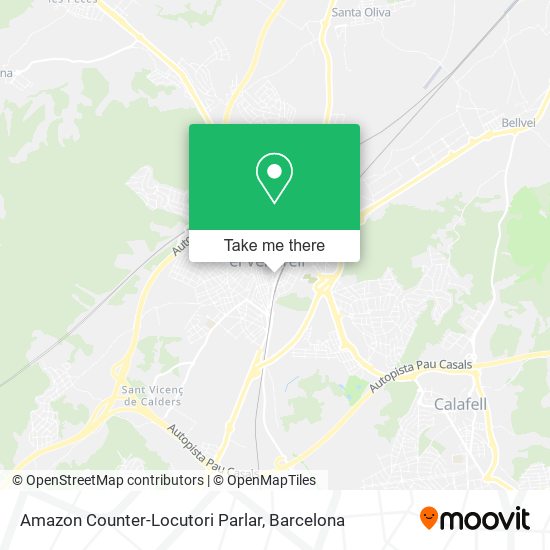 Amazon Counter-Locutori Parlar map