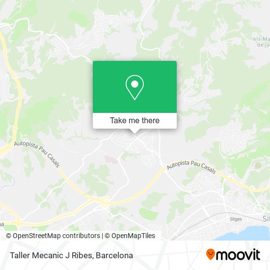 Taller Mecanic J Ribes map