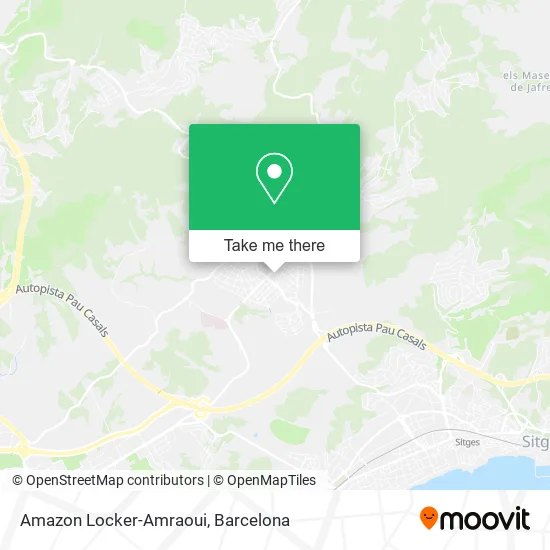 Amazon Locker-Amraoui map