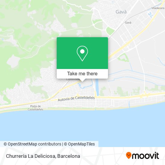 Churrería La Deliciosa map