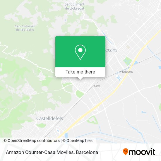 mapa Amazon Counter-Casa Moviles