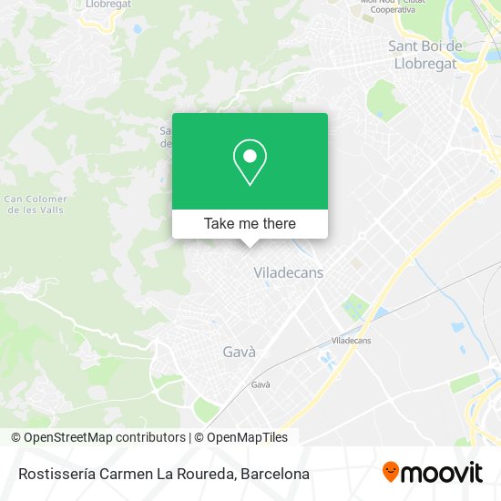 Rostissería Carmen La Roureda map