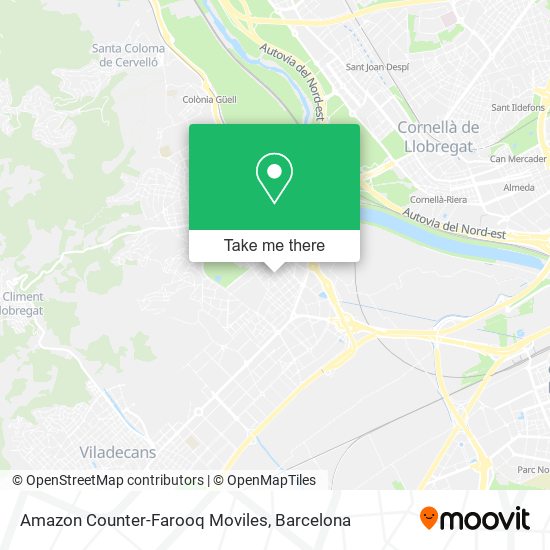 Amazon Counter-Farooq Moviles map