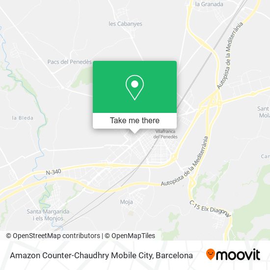 Amazon Counter-Chaudhry Mobile City map