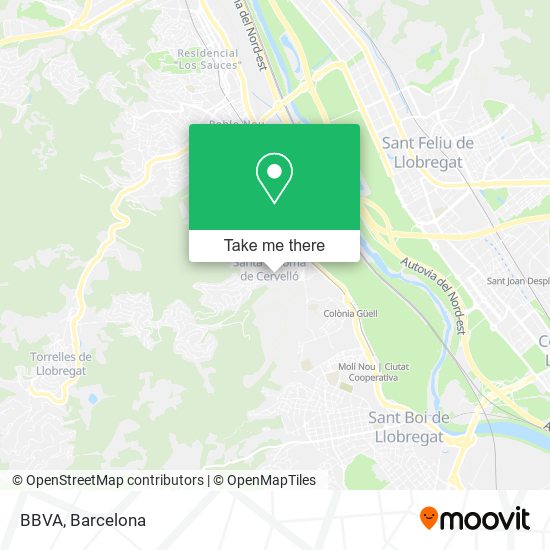 BBVA map