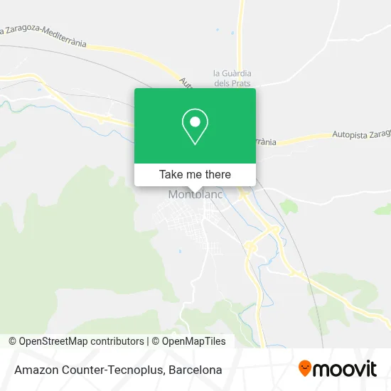 Amazon Counter-Tecnoplus map