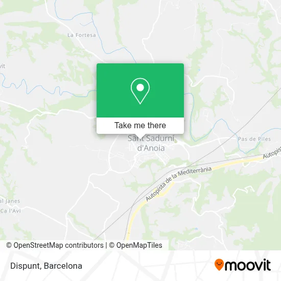 Dispunt map