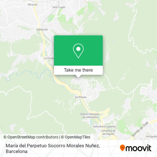María del Perpetuo Socorro Morales Nuñez map