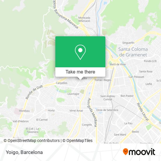 Yoigo map