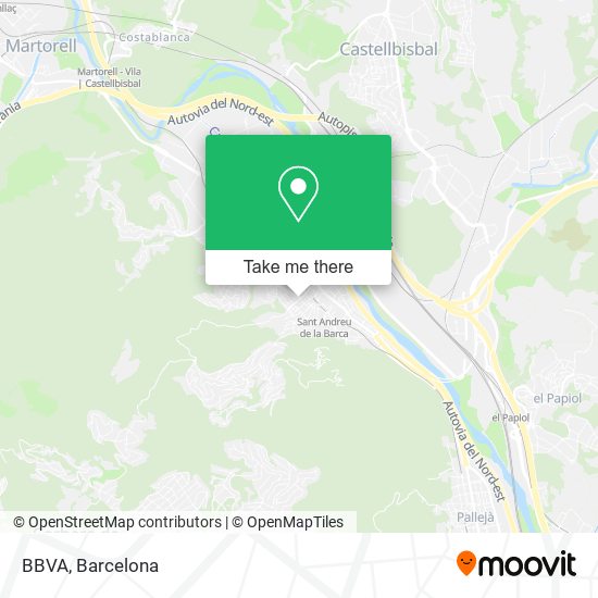 BBVA map