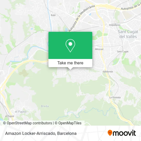 Amazon Locker-Arriscado map