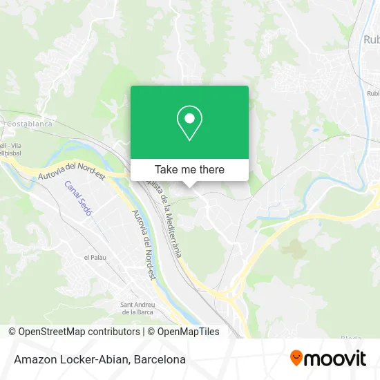 Amazon Locker-Abian map