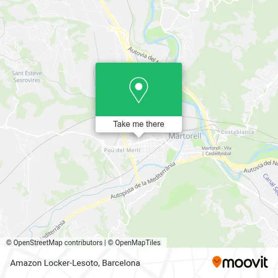 Amazon Locker-Lesoto map