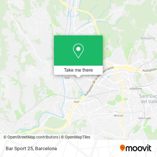 Bar Sport 25 map