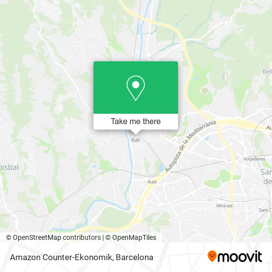 mapa Amazon Counter-Ekonomik