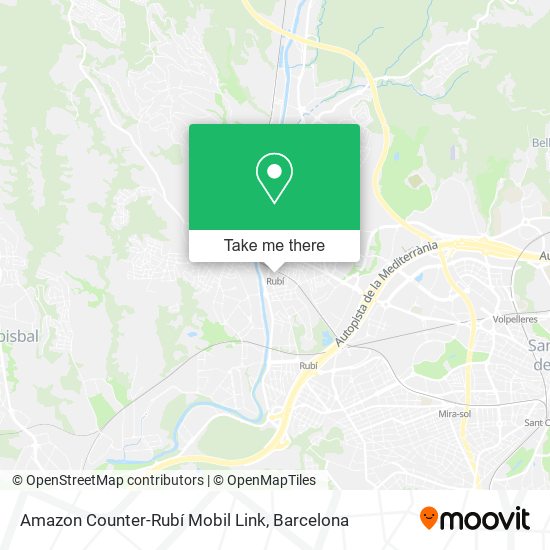 Amazon Counter-Rubí Mobil Link map