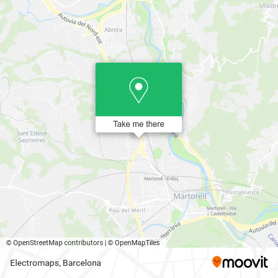 Electromaps map