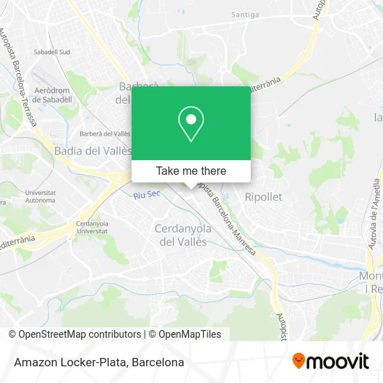 Amazon Locker-Plata map