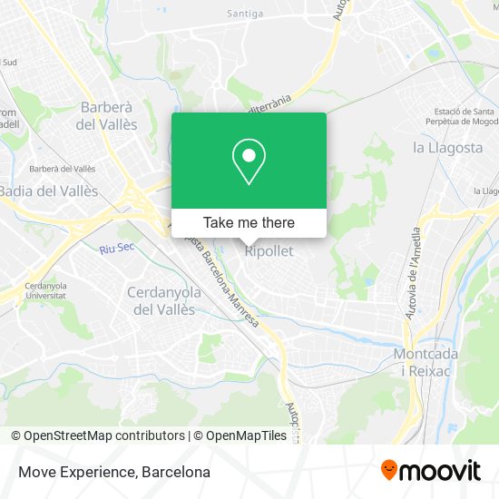 Move Experience map