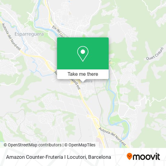 Amazon Counter-Frutería I Locutori map