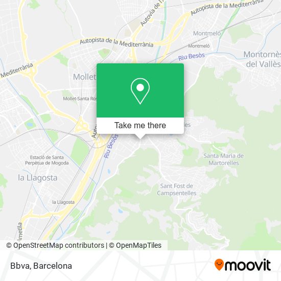 Bbva map