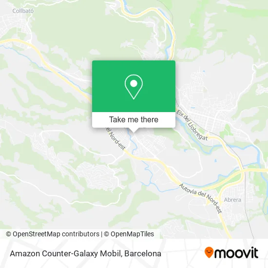 Amazon Counter-Galaxy Mobil map