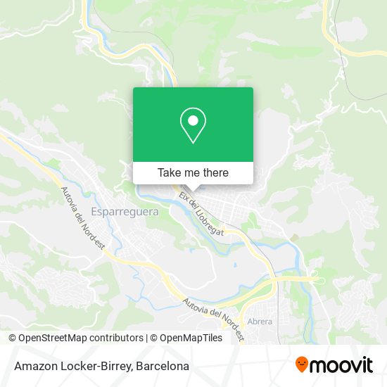 Amazon Locker-Birrey map