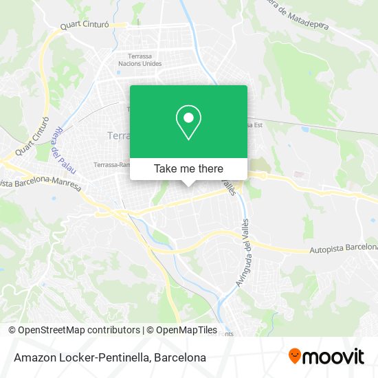 mapa Amazon Locker-Pentinella