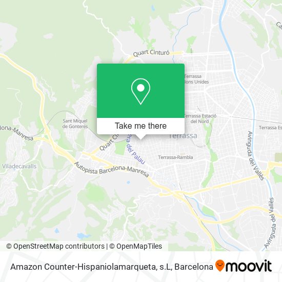 Amazon Counter-Hispaniolamarqueta, s.L map