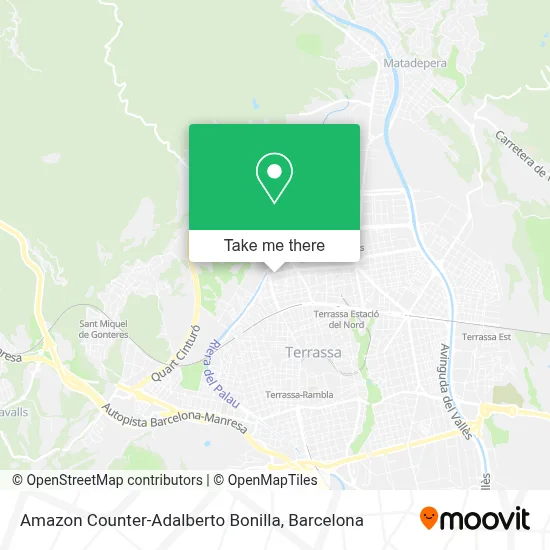 Amazon Counter-Adalberto Bonilla map