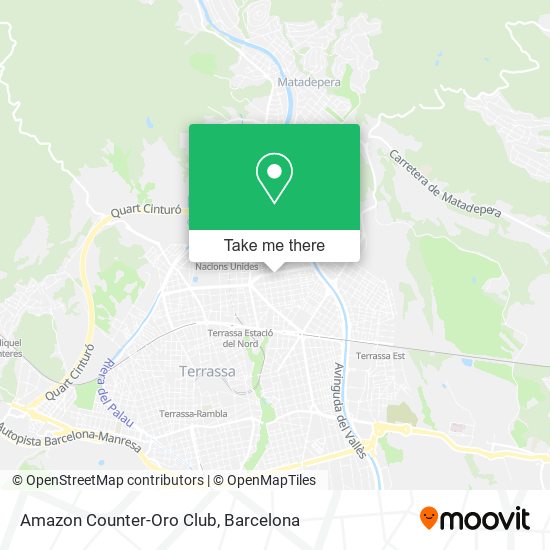 mapa Amazon Counter-Oro Club