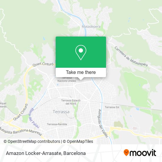 Amazon Locker-Arrasate map