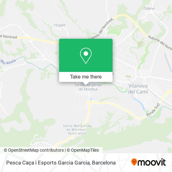 Pesca Caça i Esports Garcia Garcia map