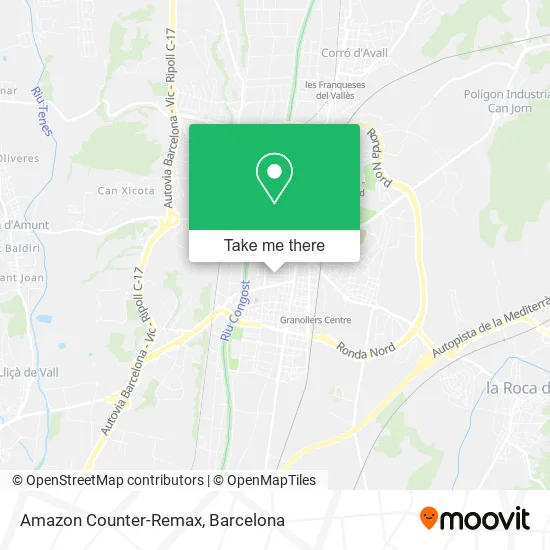 Amazon Counter-Remax map