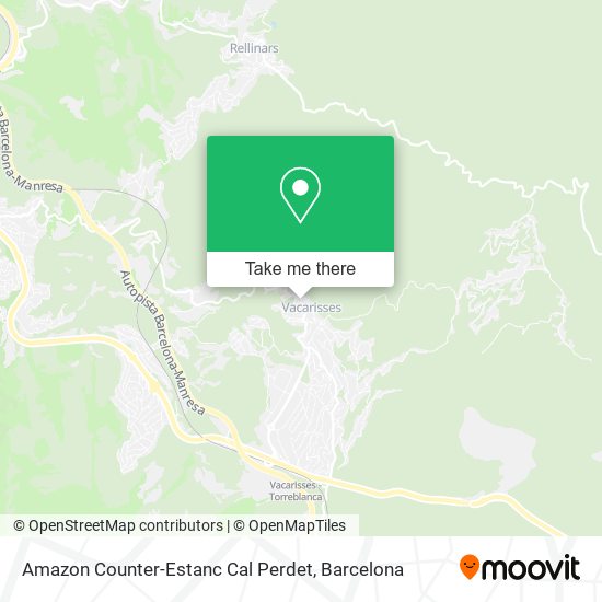 Amazon Counter-Estanc Cal Perdet map
