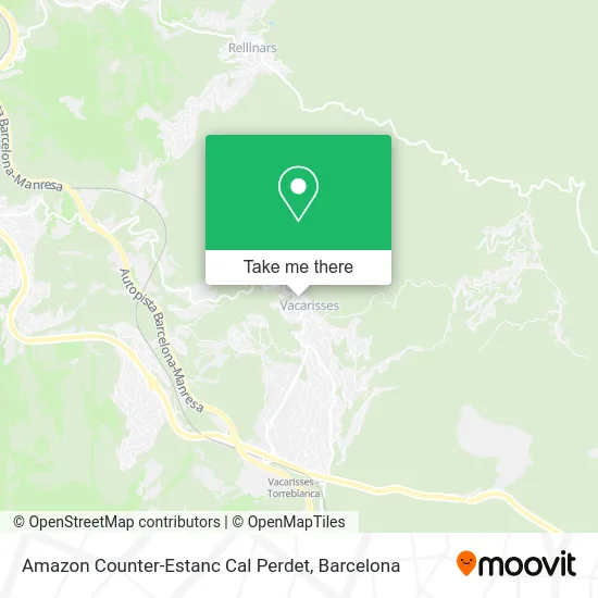 Amazon Counter-Estanc Cal Perdet map