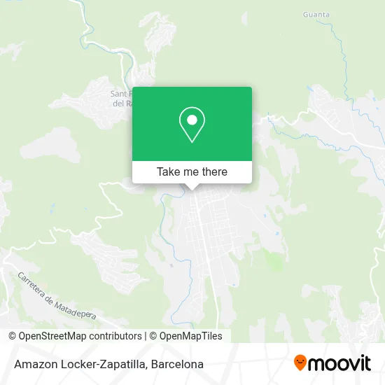 Amazon Locker-Zapatilla map