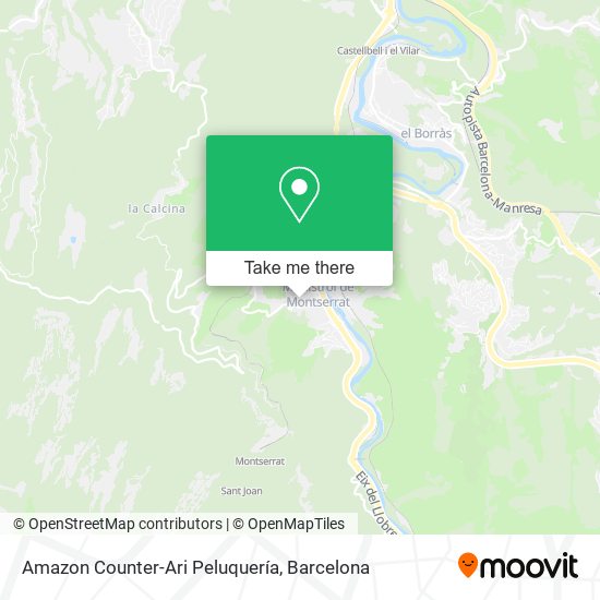 Amazon Counter-Ari Peluquería map