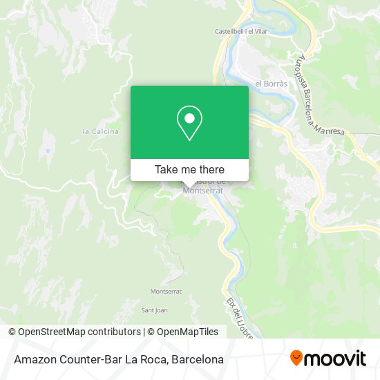 Amazon Counter-Bar La Roca map