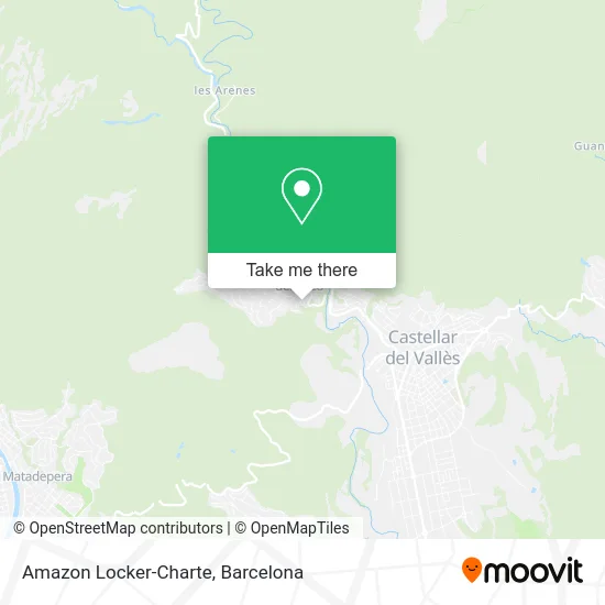 Amazon Locker-Charte map