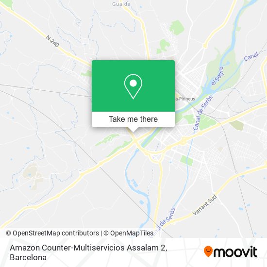 Amazon Counter-Multiservicios Assalam 2 map