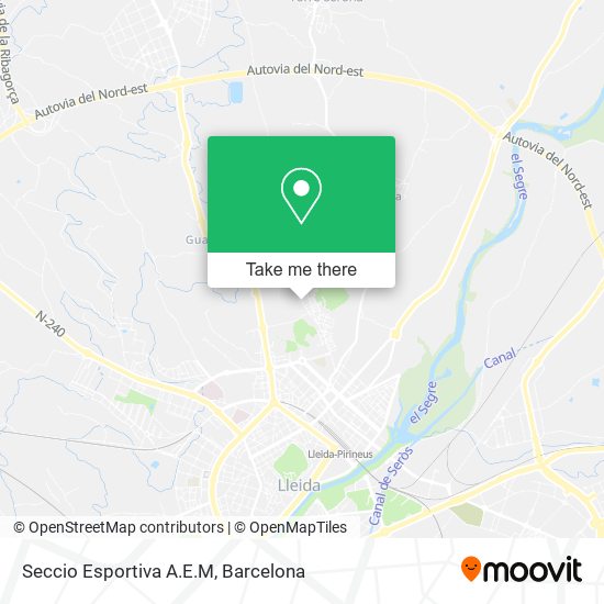 Seccio Esportiva A.E.M map