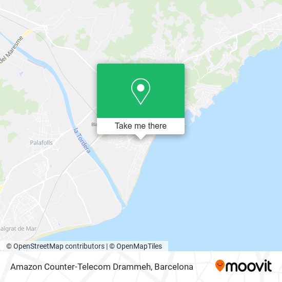 Amazon Counter-Telecom Drammeh map